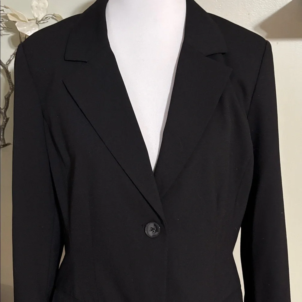Charter Club Classic Black Suit Jacket